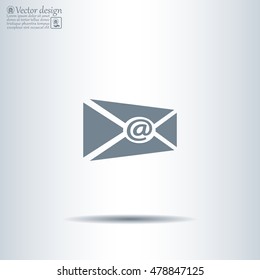 Mail icon. Vector