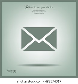 Mail icon. Vector