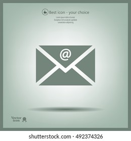 Mail icon. Vector