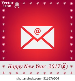 Mail icon. Vector