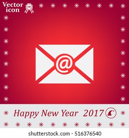 Mail icon. Vector