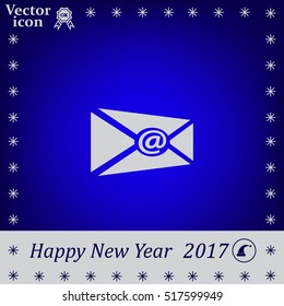 Mail icon. Vector