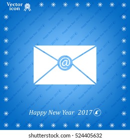 Mail icon. Vector