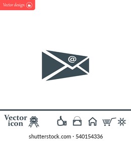 Mail icon. Vector