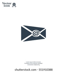 Mail icon. Vector