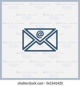 Mail icon. Vector