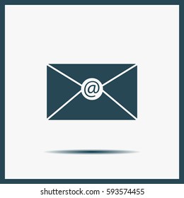 Mail icon. Vector