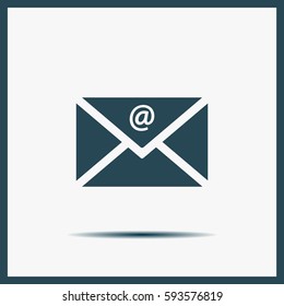 Mail icon. Vector