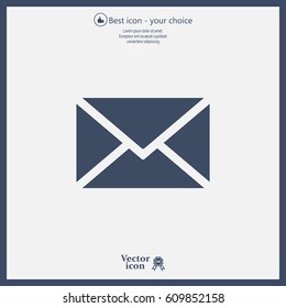 Mail icon. Vector
