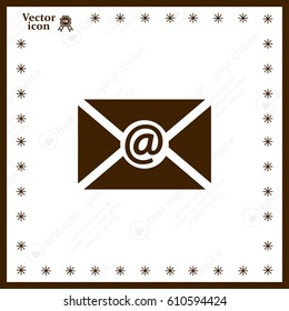 Mail icon. Vector