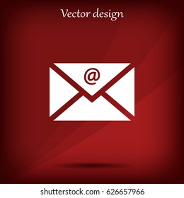 Mail icon. Vector