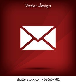 Mail icon. Vector