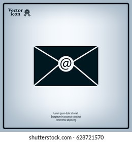 Mail icon. Vector