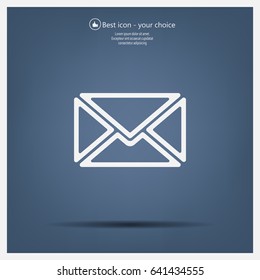 Mail icon. Vector
