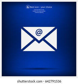 Mail icon. Vector