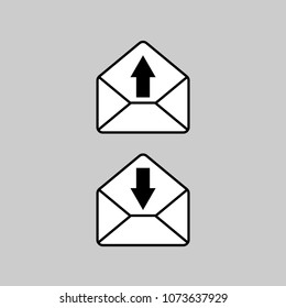 Mail icon vector art