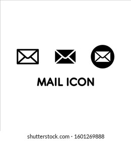 Mail icon vector for business cards, websites, banner templates, brochure leaflets.