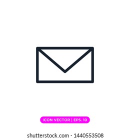 mail icon vector design template