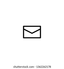 Mail icon vector. E-mail icon. Envelope illustration. Message