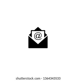 Mail icon vector. E-mail icon. Envelope illustration. Message