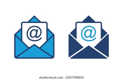 Mail icon vector. email icon vector. E-mail icon. Envelope illustration