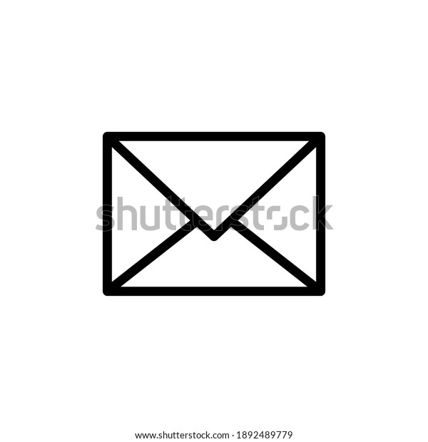 Mail icon vector. email icon vector. E-mail\
icon. Envelope\
illustration