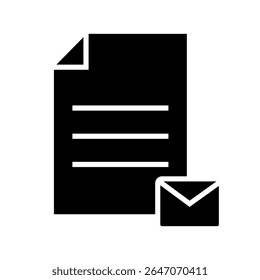 Mail icon vector. Email illustration sign. Envelope symbol. Post web icon. Mail symbol for web and mobile app.