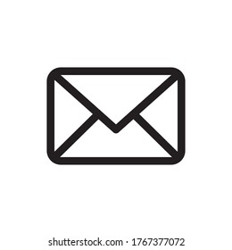 Mail icon vector. Email sign