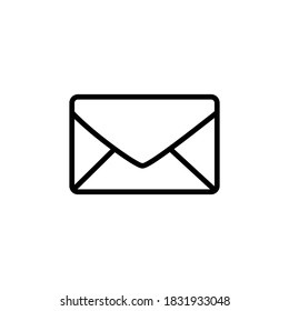 Mail icon. Vector email sign