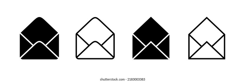 Mail icon vector. email sign and symbol. E-mail icon. Envelope icon