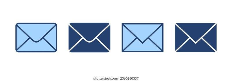 Mail icon vector. email sign and symbol. E-mail icon. Envelope icon