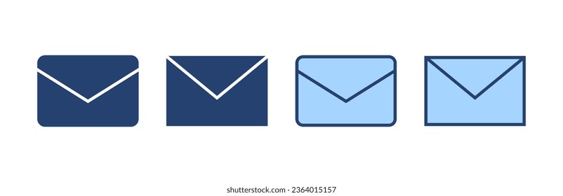 Mail icon vector. email sign and symbol. E-mail icon. Envelope icon