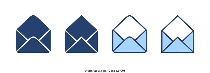 Mail icon vector. email sign and symbol. E-mail icon. Envelope icon