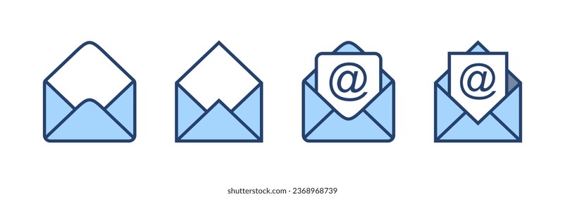 Mail icon vector. email sign and symbol. E-mail icon. Envelope icon