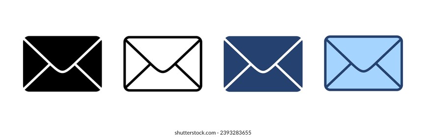 Mail icon vector. email sign and symbol. E-mail icon. Envelope icon