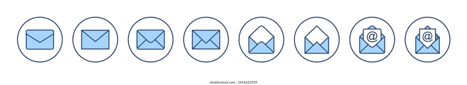 Mail icon vector. email sign and symbol. E-mail icon. Envelope icon