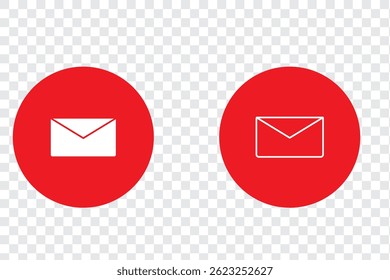 Mail icon vector. email sign and symbol. E-mail icon. Envelope icon