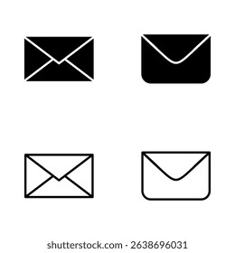 Mail icon vector. email sign and symbol. E-mail icon. Envelope icon