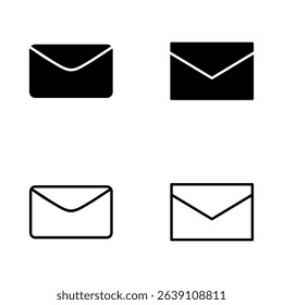 Mail icon vector. email sign and symbol. E-mail icon. Envelope icon