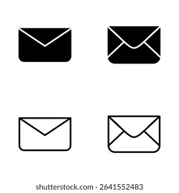 Mail icon vector. email sign and symbol. E-mail icon. Envelope icon