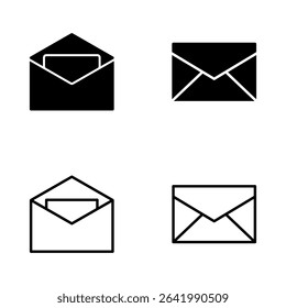 Mail icon vector. email sign and symbol. E-mail icon. Envelope icon
