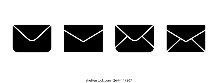 Ícone de email vetor. sinal e símbolo de email. Ícone de email. Ícone Envelope