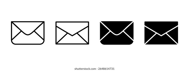 Ícone de email vetor. sinal e símbolo de email. Ícone de email. Ícone Envelope