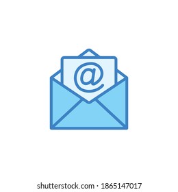 Mail icon vector. E-mail symbol vector