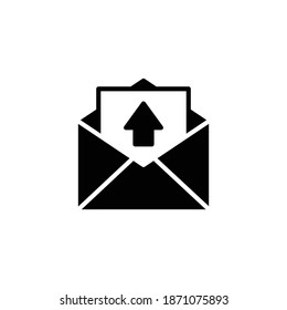 Vector de icono de correo. vector de símbolo de correo electrónico