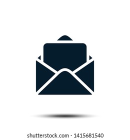 Mail Icon Vector. Envelope Illustration Design EPS 10.