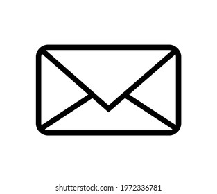 Mail icon vector, Envelope sign, Email symbol