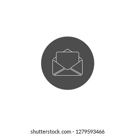 Mail icon . Vector .EPS 10