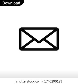 Mail icon vector eps 10