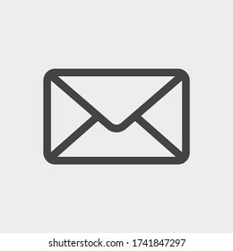Mail icon vector eps 10 , email sign